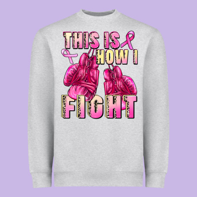 This Is How I Fight Heavyweight Sweatshirt Designed By Fadigitalartstudio