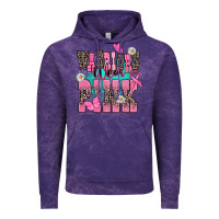 Cloud Purple warriors wear pink Vintage Hoodie - NancyCooperArtShop