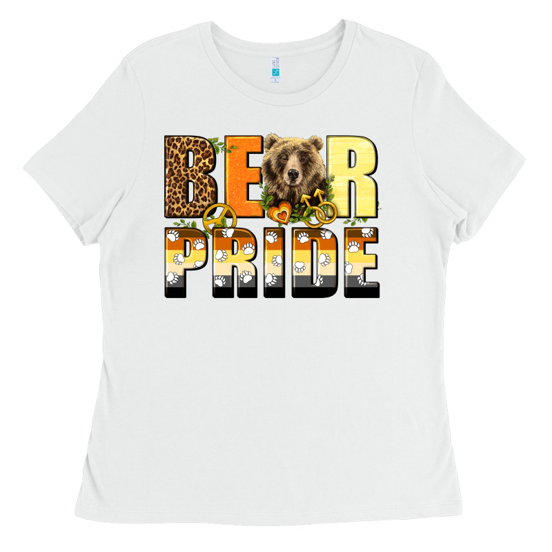Western Bear Pride Lgbtq+ Ladies Tee by BundleAndBundleShop | Teevron
