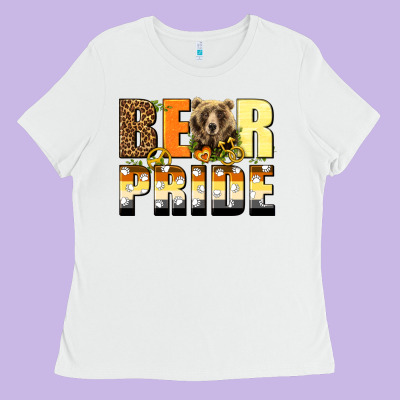 Western Bear Pride Lgbtq+ Ladies Tee Designed By Bundleandbundleshop