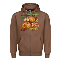 Chestnut whatever spices your pumpkin Zipper Hoodie - BundleAndBundleShop
