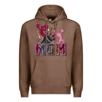 Chestnut cheer mom Premium Hoodie - FaDigitalArtStudio