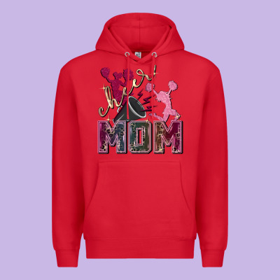 Cheer Mom Premium Hoodie Designed By Fadigitalartstudio