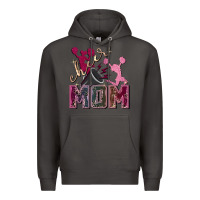 Smoke cheer mom Premium Hoodie - FaDigitalArtStudio