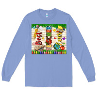 Colony Blue best teacher ever Long Sleeve Tee - TumblerDesignByShophia