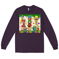 Plum best teacher ever Long Sleeve Tee - TumblerDesignByShophia
