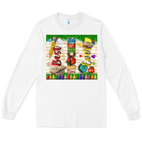 White best teacher ever Long Sleeve Tee - TumblerDesignByShophia