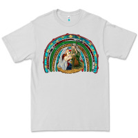 Dove Grey holy family rainbow Premium Tee - RanaPortraitStore