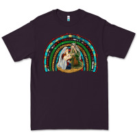Plum holy family rainbow Premium Tee - RanaPortraitStore