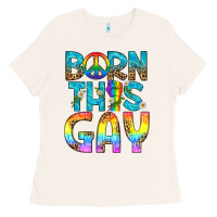 Bone Western Born This Gay Ladies Tee - BundleAndBundleShop