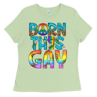 Matcha Western Born This Gay Ladies Tee - BundleAndBundleShop