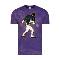 Cloud Purple bigfoot wood layered christmas Vintage Tee - DesigneFamous
