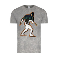 Cloud Rock bigfoot wood layered christmas Vintage Tee - DesigneFamous