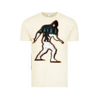 Vintage Arctic bigfoot wood layered christmas Vintage Tee - DesigneFamous