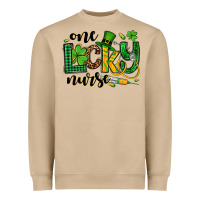 St. Patrick's Day One Lucky Nurse Heavyweight Sweatshirt | Teevron