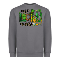 Storm St. Patrick's Day One lucky Nurse Heavyweight Sweatshirt - OliviaCreatesArt