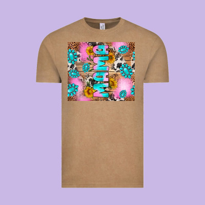Western Mama Vintage Tee Designed By Ranaportraitstore