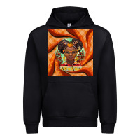 Black fall african girl Urban Hoodie - BarkalooDesign