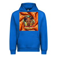 Cobalt fall african girl Urban Hoodie - BarkalooDesign