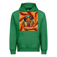 Emerald fall african girl Urban Hoodie - BarkalooDesign