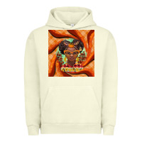 Pigment Pistachio fall african girl Urban Hoodie - BarkalooDesign