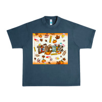 Midnight Navy teacher fall Urban Heavy Tee - NancyCooperArtShop