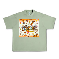 Oil Green teacher fall Urban Heavy Tee - NancyCooperArtShop