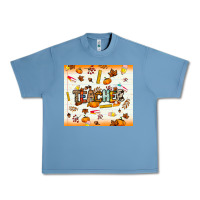 Pebble Blue teacher fall Urban Heavy Tee - NancyCooperArtShop