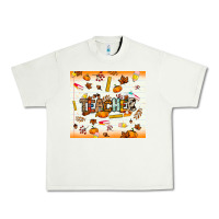 Pistachio teacher fall Urban Heavy Tee - NancyCooperArtShop