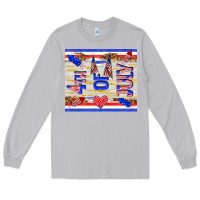 Moon Dust 4 th of july Long Sleeve Tee - TumblerDesignByShophia