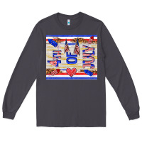 Smoke 4 th of july Long Sleeve Tee - TumblerDesignByShophia