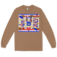 Toasted Coconut 4 th of july Long Sleeve Tee - TumblerDesignByShophia