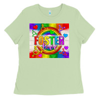 Matcha Foster Love LGBTQ+ Tumbler Ladies Tee - BundleAndBundleShop