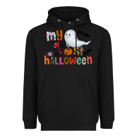 Black My 1st Halloween Heavyweight Hoodie - CowhideDigitalArt
