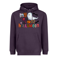 Plum My 1st Halloween Heavyweight Hoodie - CowhideDigitalArt