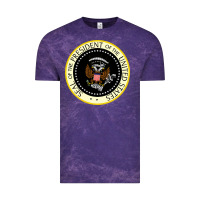Cloud Purple fake seal of the president of the united states Vintage Tee - DesigneFamous