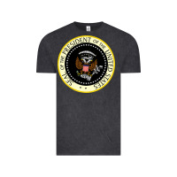 Vintage Black fake seal of the president of the united states Vintage Tee - DesigneFamous