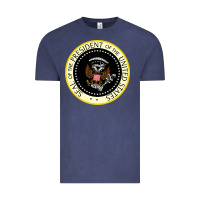 Vintage Denim fake seal of the president of the united states Vintage Tee - DesigneFamous