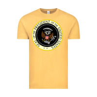 Vintage Mustard fake seal of the president of the united states Vintage Tee - DesigneFamous