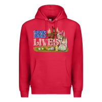 Cardinal he lives easter Premium Hoodie - FaDigitalArtStudio