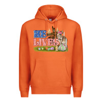 Carrot he lives easter Premium Hoodie - FaDigitalArtStudio