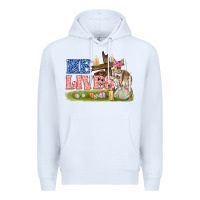 White he lives easter Premium Hoodie - FaDigitalArtStudio