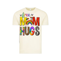 Vintage Arctic Free Mom Hugs with Butterflies Vintage Tee - texasbilliewilder