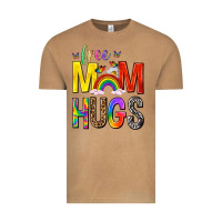 Vintage Camel Free Mom Hugs with Butterflies Vintage Tee - texasbilliewilder