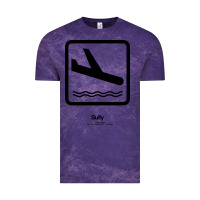 Cloud Purple sully movie silhouette Vintage Tee - DesigneFamous
