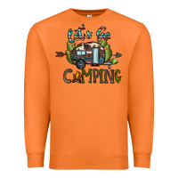 Carrot let's go camping Premium Sweatshirt - CowhideDigitalArt