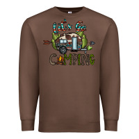 Chestnut let's go camping Premium Sweatshirt - CowhideDigitalArt