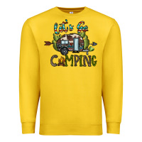 Lemon let's go camping Premium Sweatshirt - CowhideDigitalArt