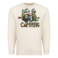 Sandshell let's go camping Premium Sweatshirt - CowhideDigitalArt