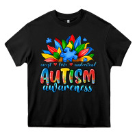 Black autism awareness accept love understand Heavy Core Tee - JahusDesignShop